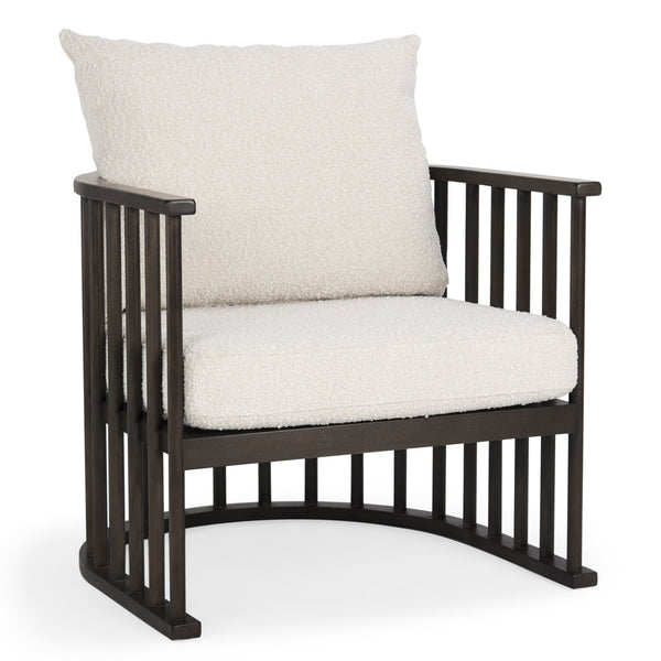 Kopari Boucle Fabric Accent Chair