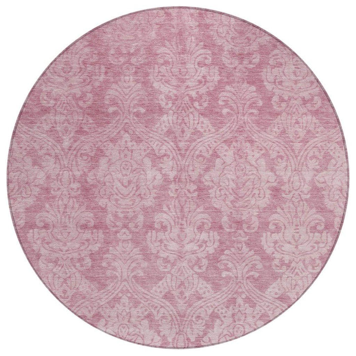 Krymera Pink Washable Indoor - Outdoor Rug - LOOMLAN - LOOMLAN Rugs - Outdoor Rugs