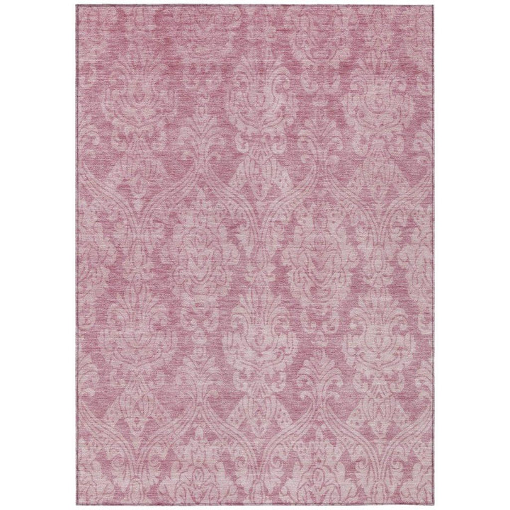 Krymera Pink Washable Indoor - Outdoor Rug - LOOMLAN - LOOMLAN Rugs - Outdoor Rugs