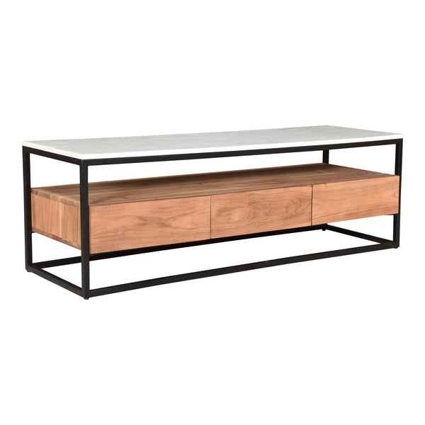  Kula Contemporary Wooden Media Sideboard TV Stand Moe' Home