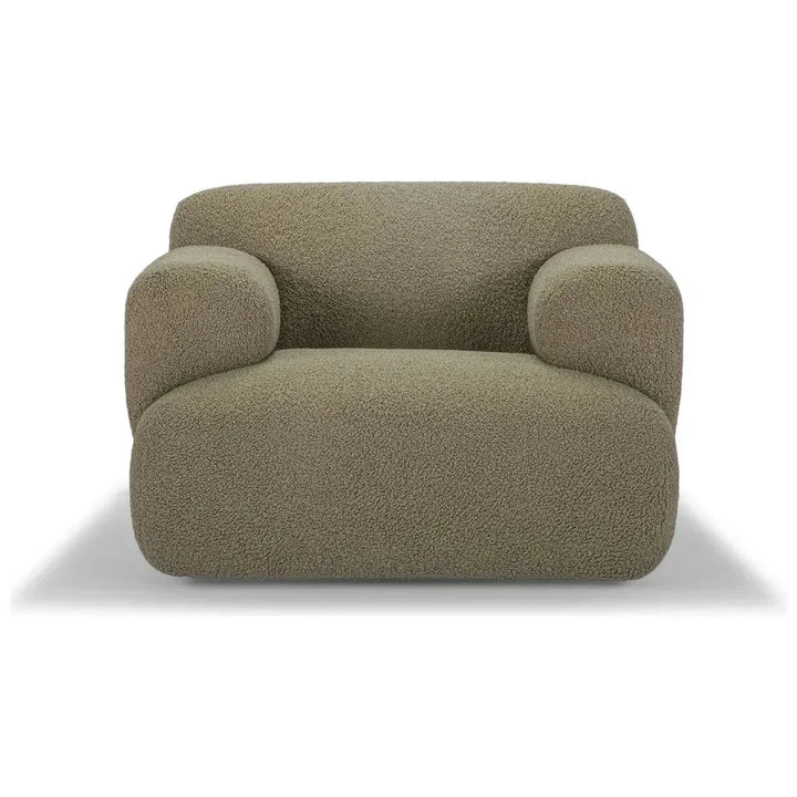 Kuma Fabric Comfort Accent Chair - LOOMLAN - Urbia - Club Chairs