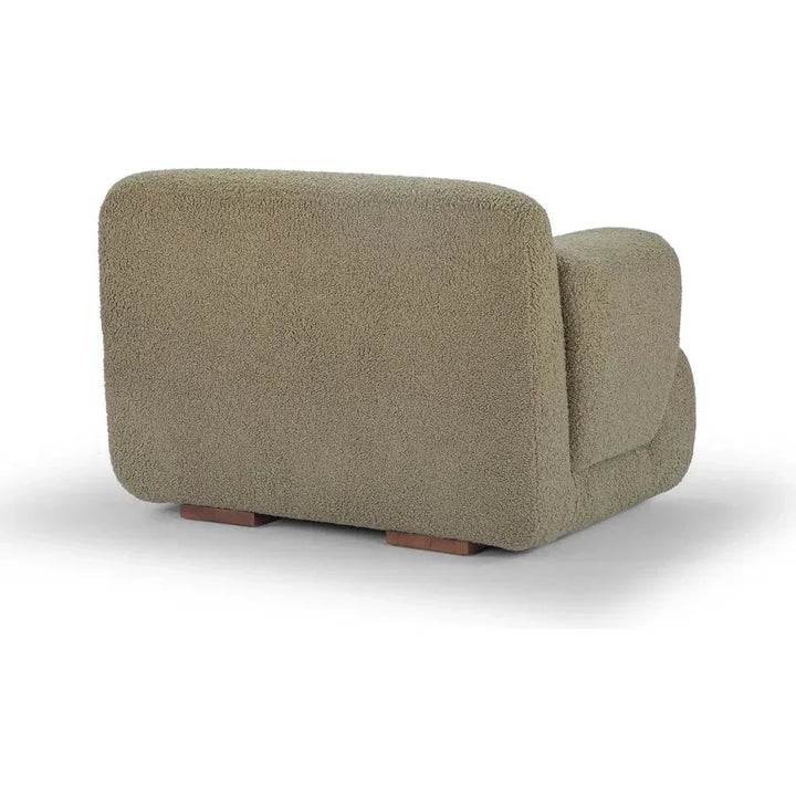 Kuma Fabric Comfort Accent Chair - LOOMLAN - Urbia - Club Chairs