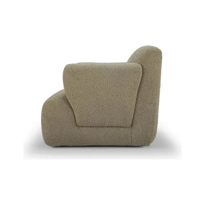Kuma Fabric Comfort Accent Chair - LOOMLAN - Urbia - Club Chairs