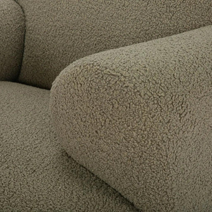 Kuma Fabric Comfort Accent Chair - LOOMLAN - Urbia - Club Chairs