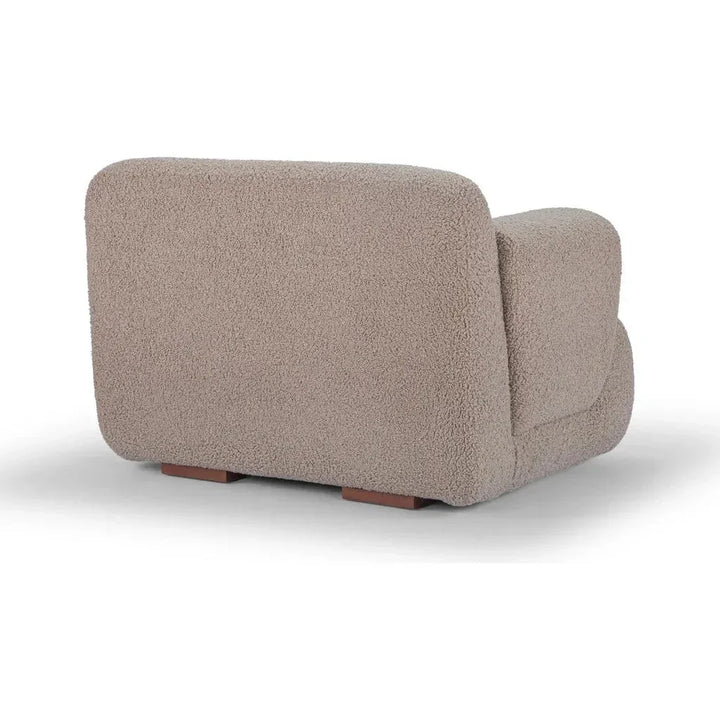 Kuma Fabric Comfort Accent Chair - LOOMLAN - Urbia - Club Chairs