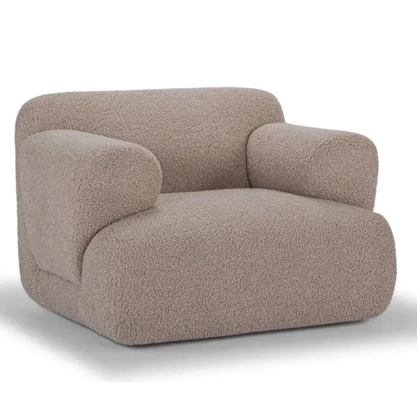 Kuma Fabric Comfort Accent Chair - LOOMLAN - Urbia - Club Chairs