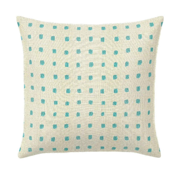 Kuno Lagoon Handmade Outdoor Pillow-Outdoor Pillows-Earnest Collection-20" Square-LOOMLAN