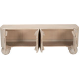 Kuti Natural Wood Entertainment Stand-TV Stands & Media Centers-Zuo Modern-LOOMLAN