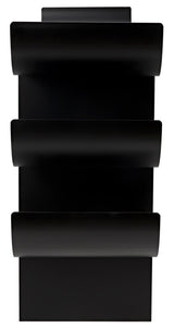Kyoto Console, Black Steel-Console Tables-Noir-LOOMLAN