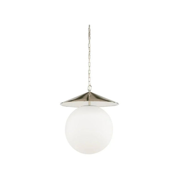 Kyoto Modern Nickel Design Pendant - LOOMLAN - Wildwood - Pendants