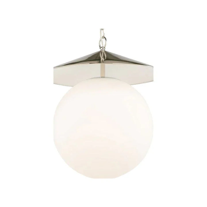 Kyoto Modern Nickel Design Pendant - LOOMLAN - Wildwood - Pendants