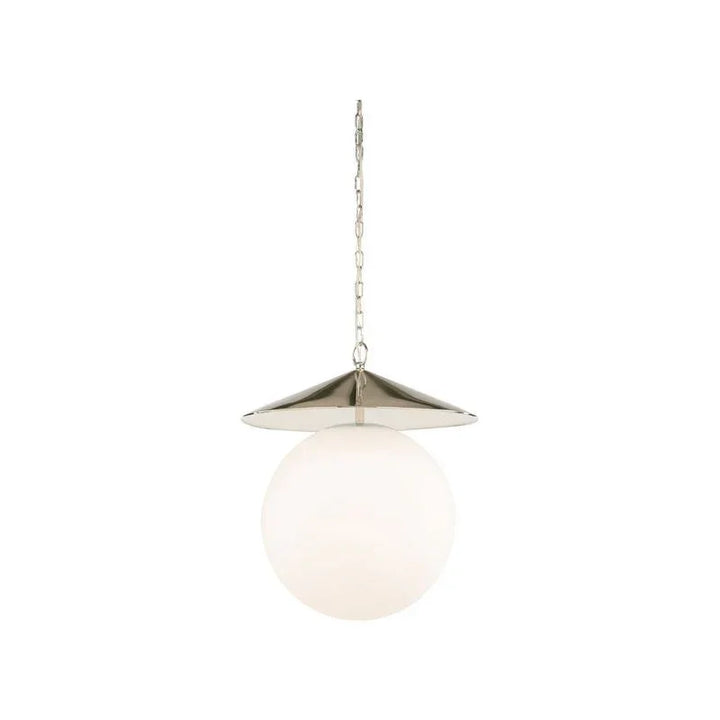 Kyoto Modern Nickel Design Pendant - LOOMLAN - Wildwood - Pendants