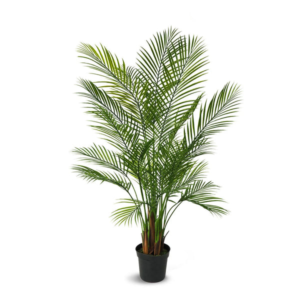 Faux Botanical Outdoor Green Areca Palm