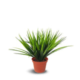 Faux Botanical Outdoor Artificial Green Potted Grass