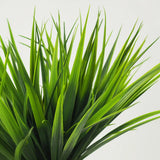 Faux Botanical Outdoor Artificial Green Potted Grass