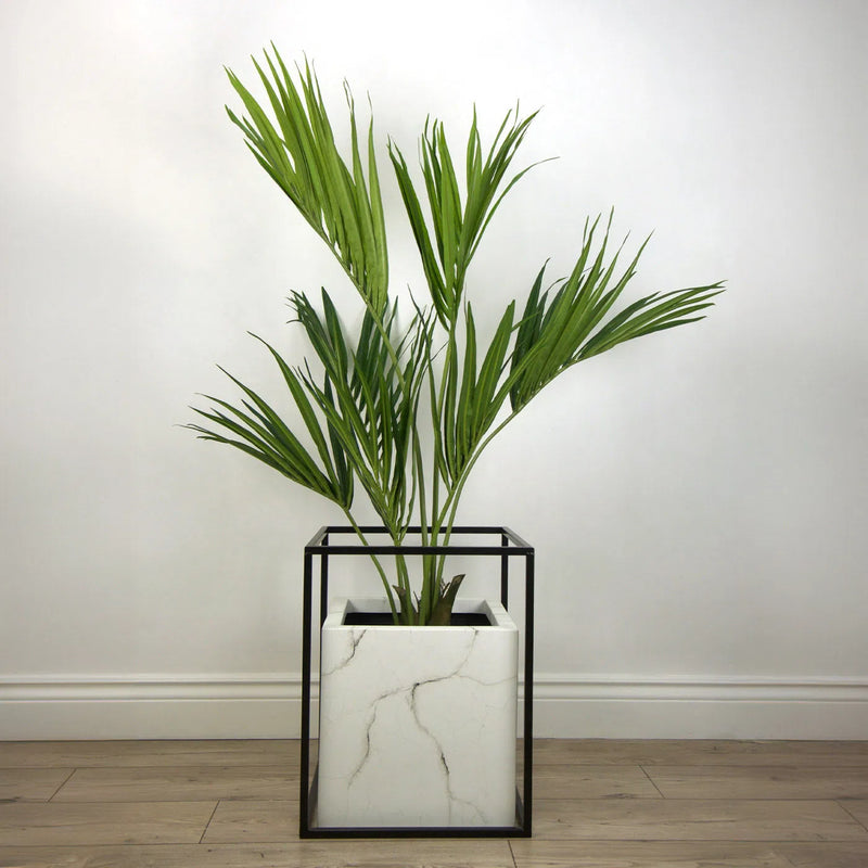 Faux Botanical Indoor Green Kentia Palm