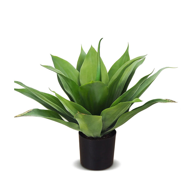 Faux Botanical Outdoor Green Agave