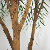 Faux Botanical Outdoor Green Willow Tree