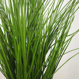 Faux Botanical Outdoor Green Potted Grass