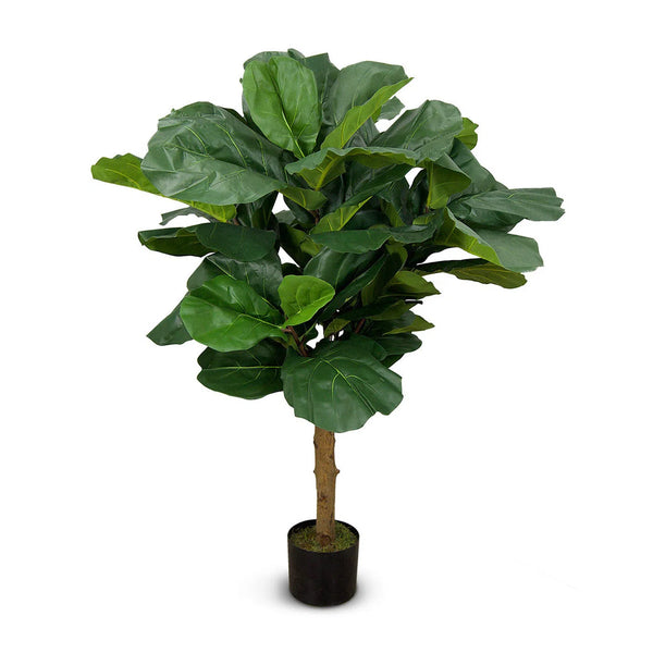 Faux Botanical Indoor Green Fiddle Leaf Fig Tree