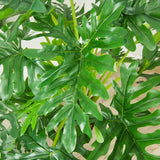 Faux Botanical Outdoor Green Philodendron