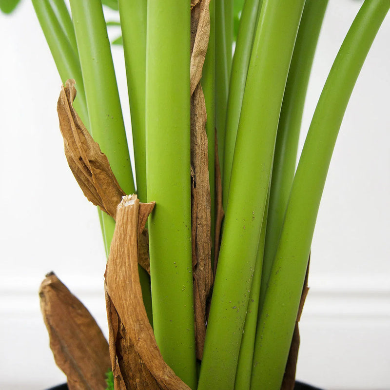 Faux Botanical Outdoor Green Philodendron