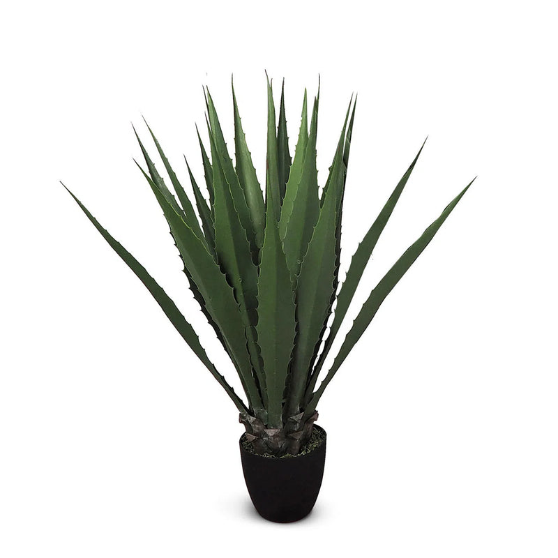 Faux Botanical Outdoor Green Giant Agave