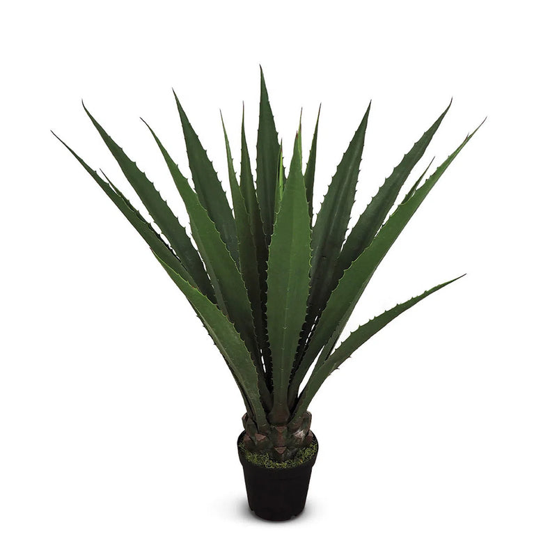 Faux Botanical Outdoor Green Giant Agave