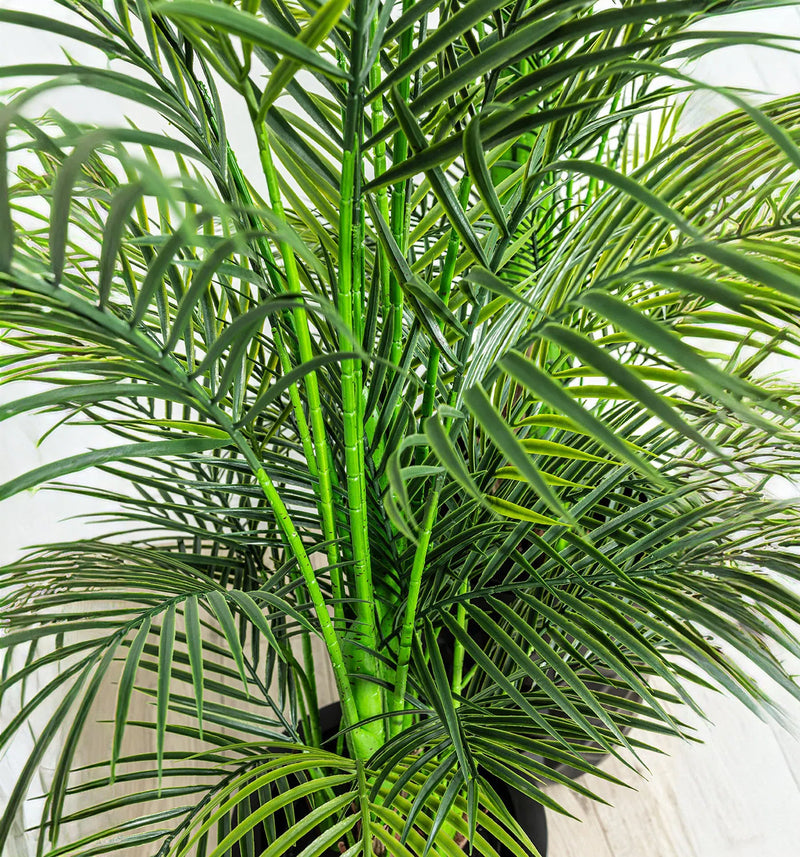 Faux Botanical Outdoor Green Palm Tree