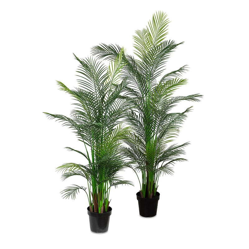 Faux Botanical Outdoor Green Palm Tree