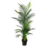 Faux Botanical Outdoor Green Palm Tree