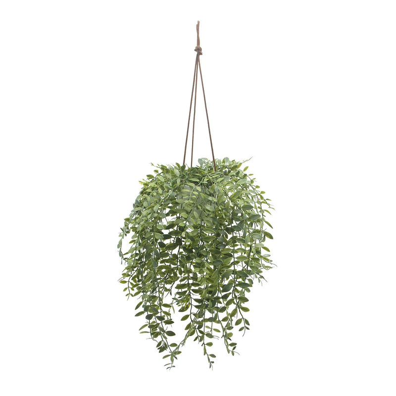 Artificial Botanical Indoor Green Hanging Rhipsalis Cereuscula Plant