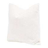 Essential White Performance Boucle Throw Pillow With Insert - Set of 2