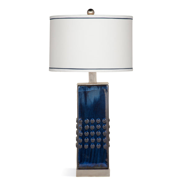 Andrews Ceramic Blue Table Lamp