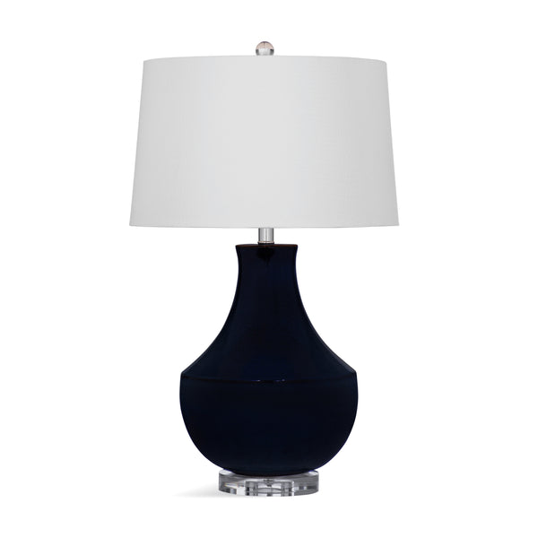 Kinney Ceramic Blue Table Lamp