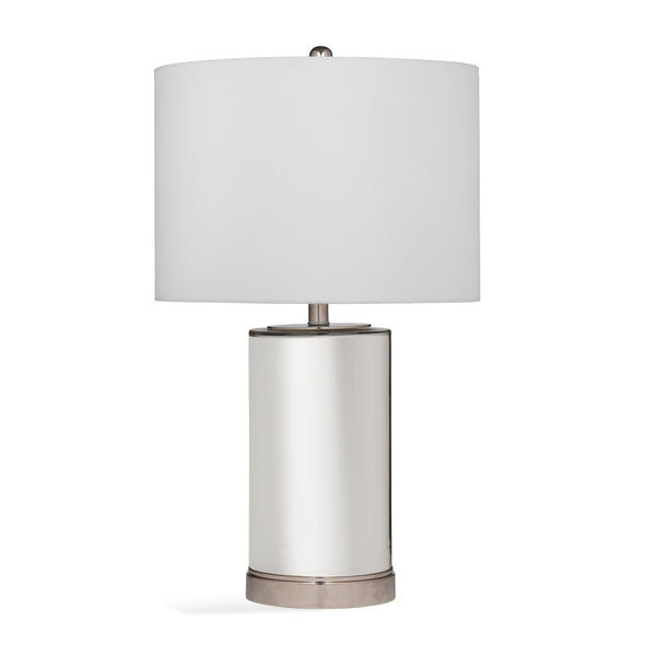 Larisa Glass Off-White Table Lamp