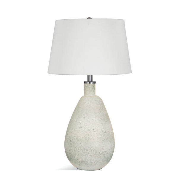 Niello Ceramic White Table Lamp