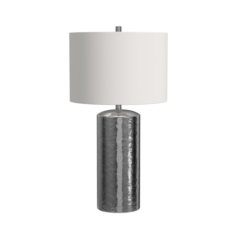 Marta Ceramic Silver Table Lamp