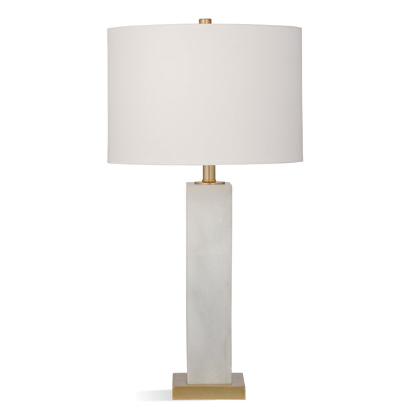 Hege Metal and Crystal White Table Lamp