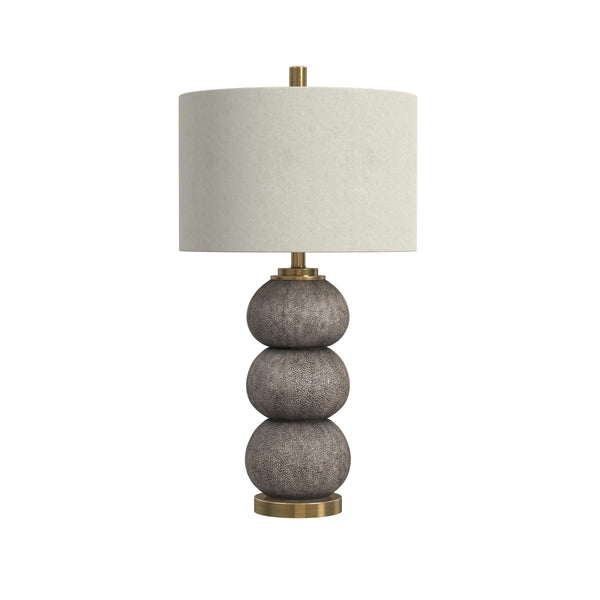 Jed Metal and Concrete Grey Table Lamp