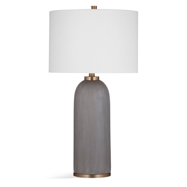 Azalea Concrete and Metal Grey Table Lamp