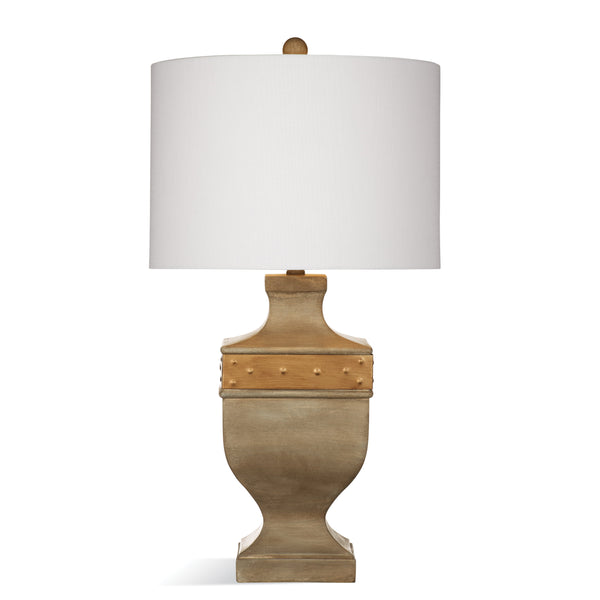 Bowery Polyresin Brown Table Lamp