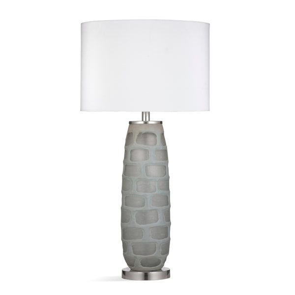 DePau Glass Grey Table Lamp