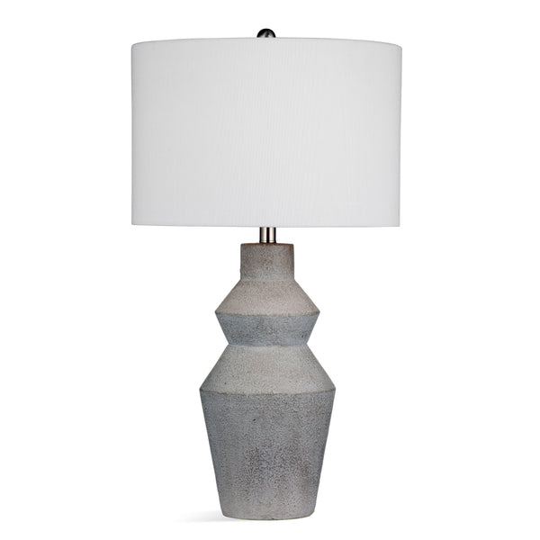 Roster Cement Grey Table Lamp