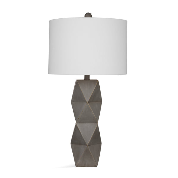 Dazzle Polyresin Brown Table Lamp