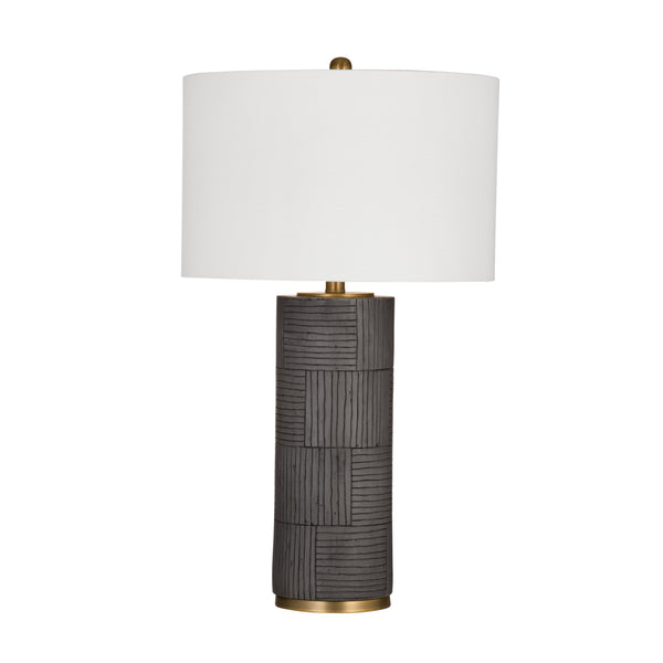 Donegal Cement Grey Table Lamp