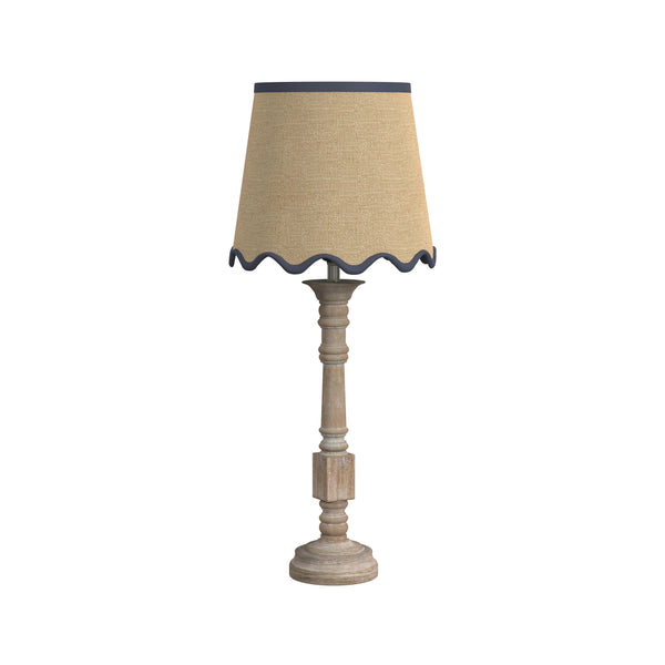 George Wood Brown Table Lamp