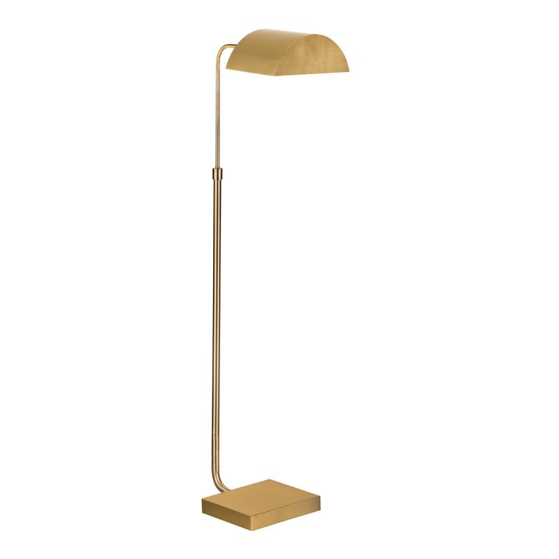 Golden Brass Metal Floor Lamp