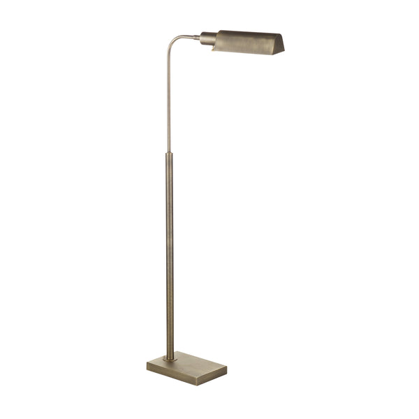 Clatsop Brass Metal Floor Lamp