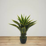 Faux Botanical Outdoor Green Eulophia